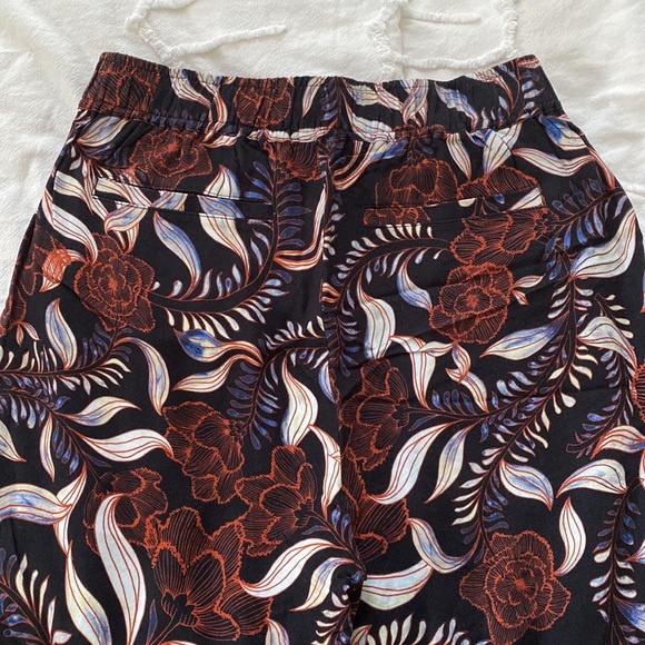 ecru High Rise Pattern Pant XS - Picture 6 of 7